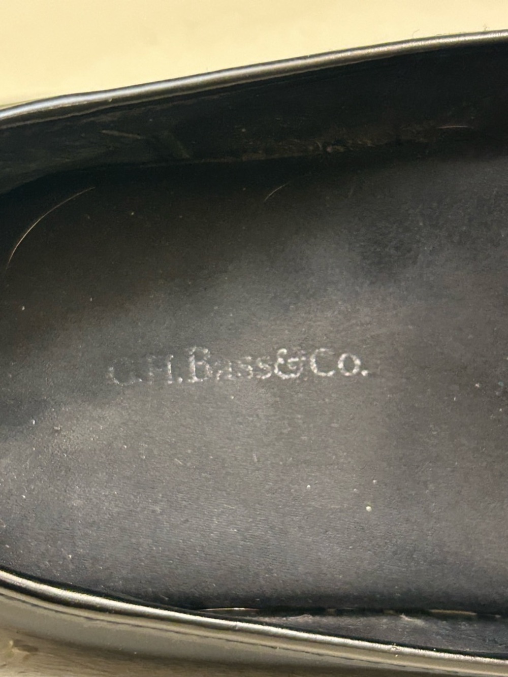 G.H. Bass & Co. Black Leather Slip-On Clog - Picture 15 of 15